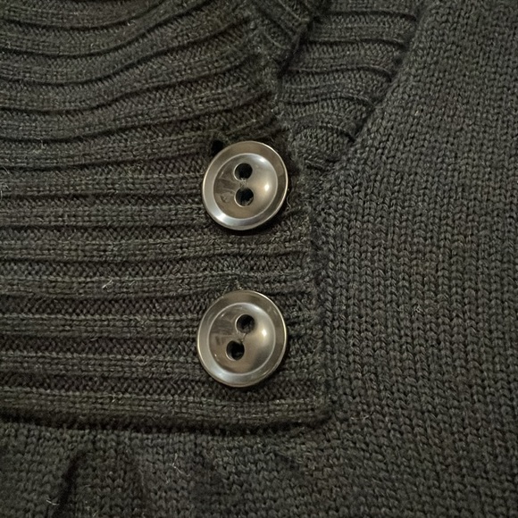 Classique Entier merino black sweater S new - Picture 2 of 4